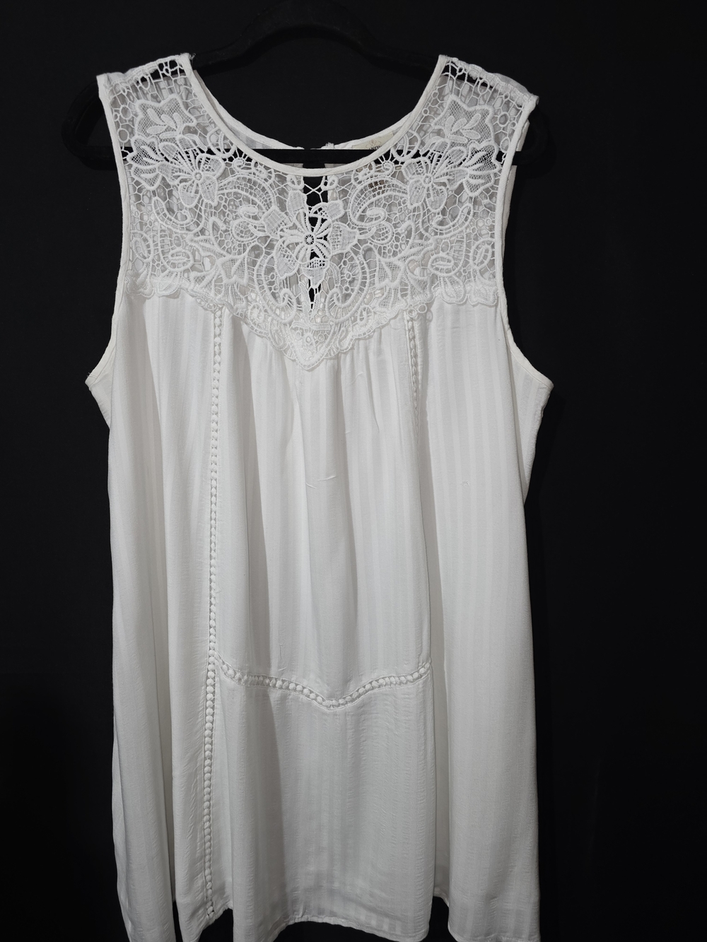 Knox Rose White Crochet Lace Top
